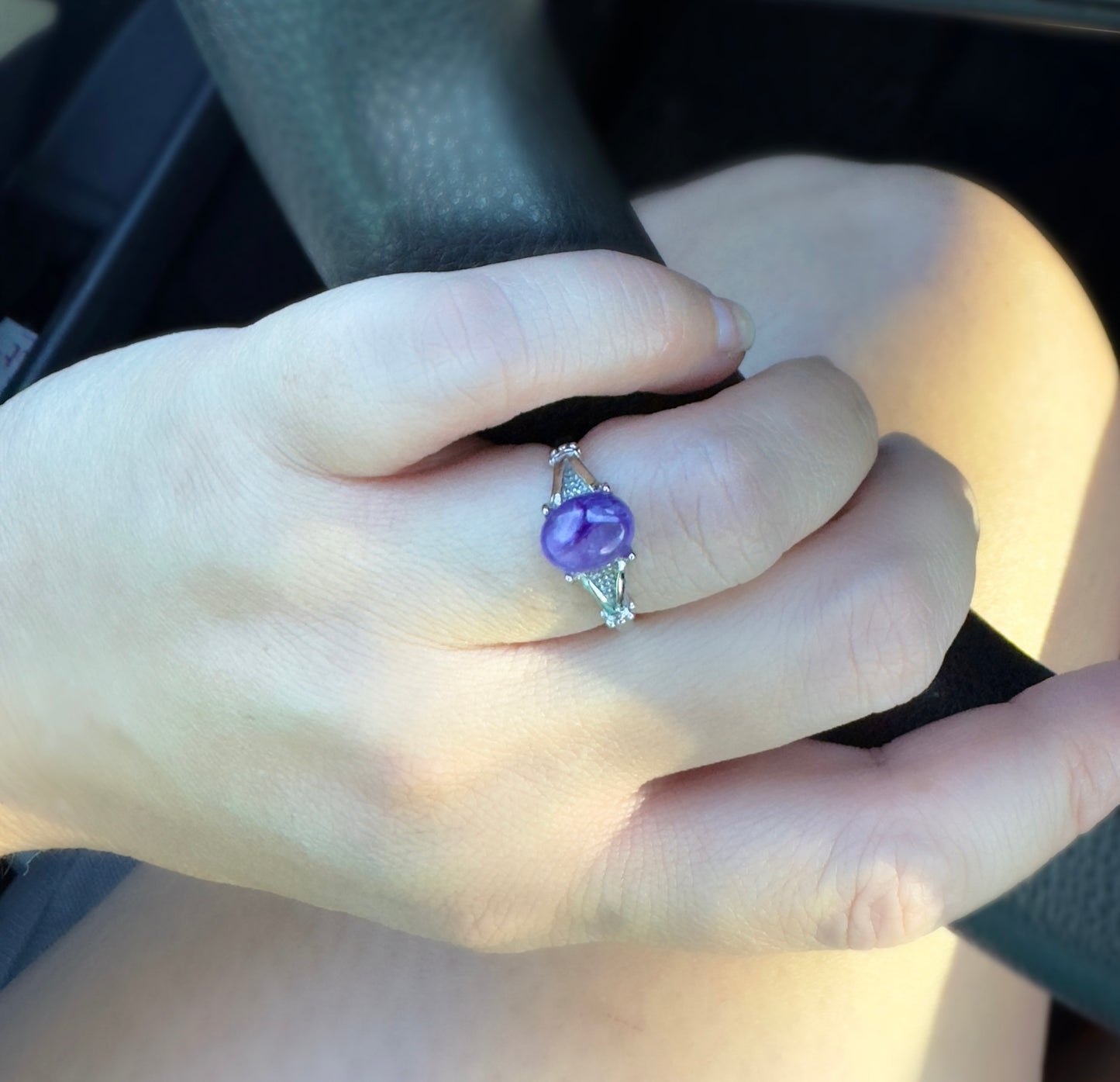 Charoite Rings