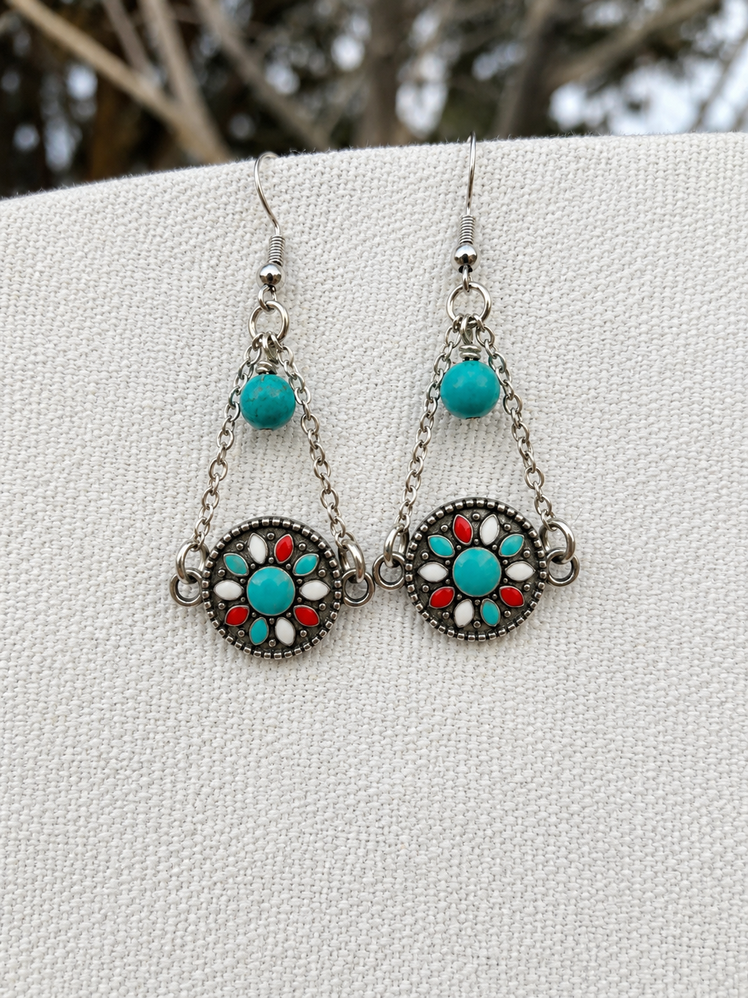 Sunwheel Earrings