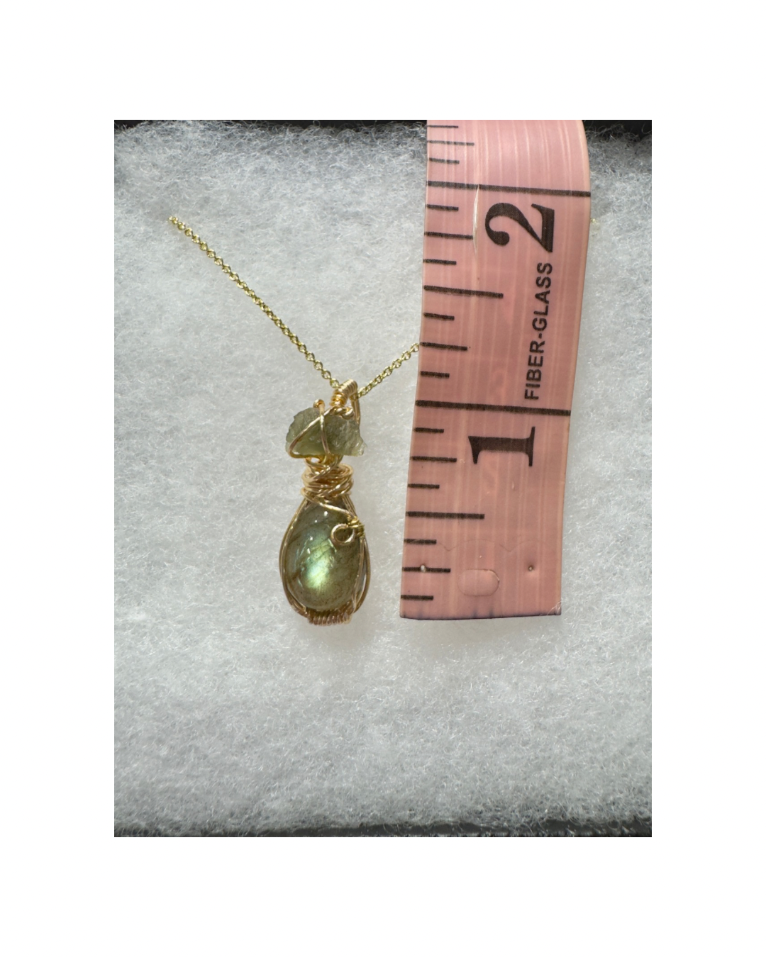 Moldavite + Labradorite