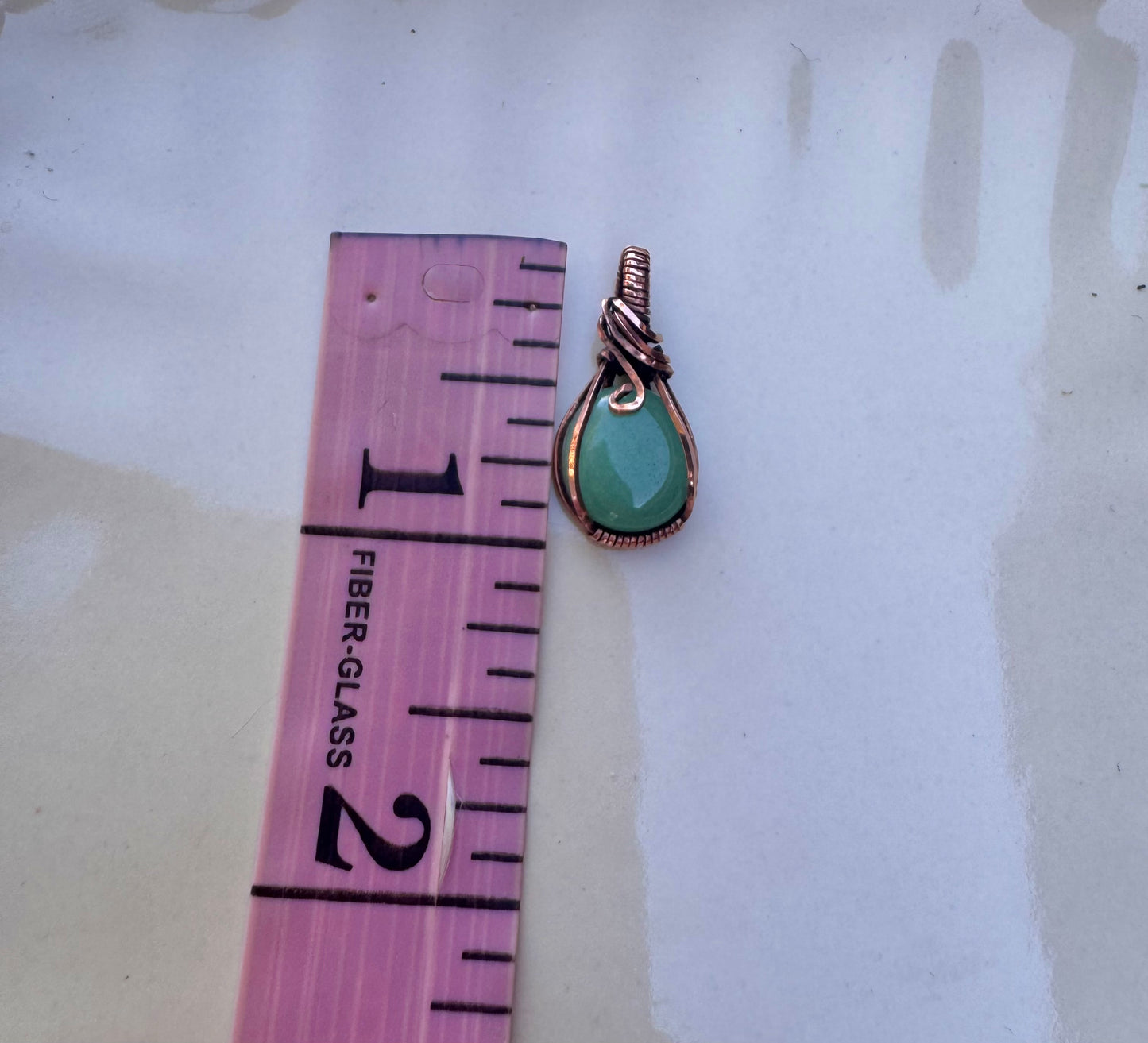 Green Aventurine- Ultra Mini Wire Wrap
