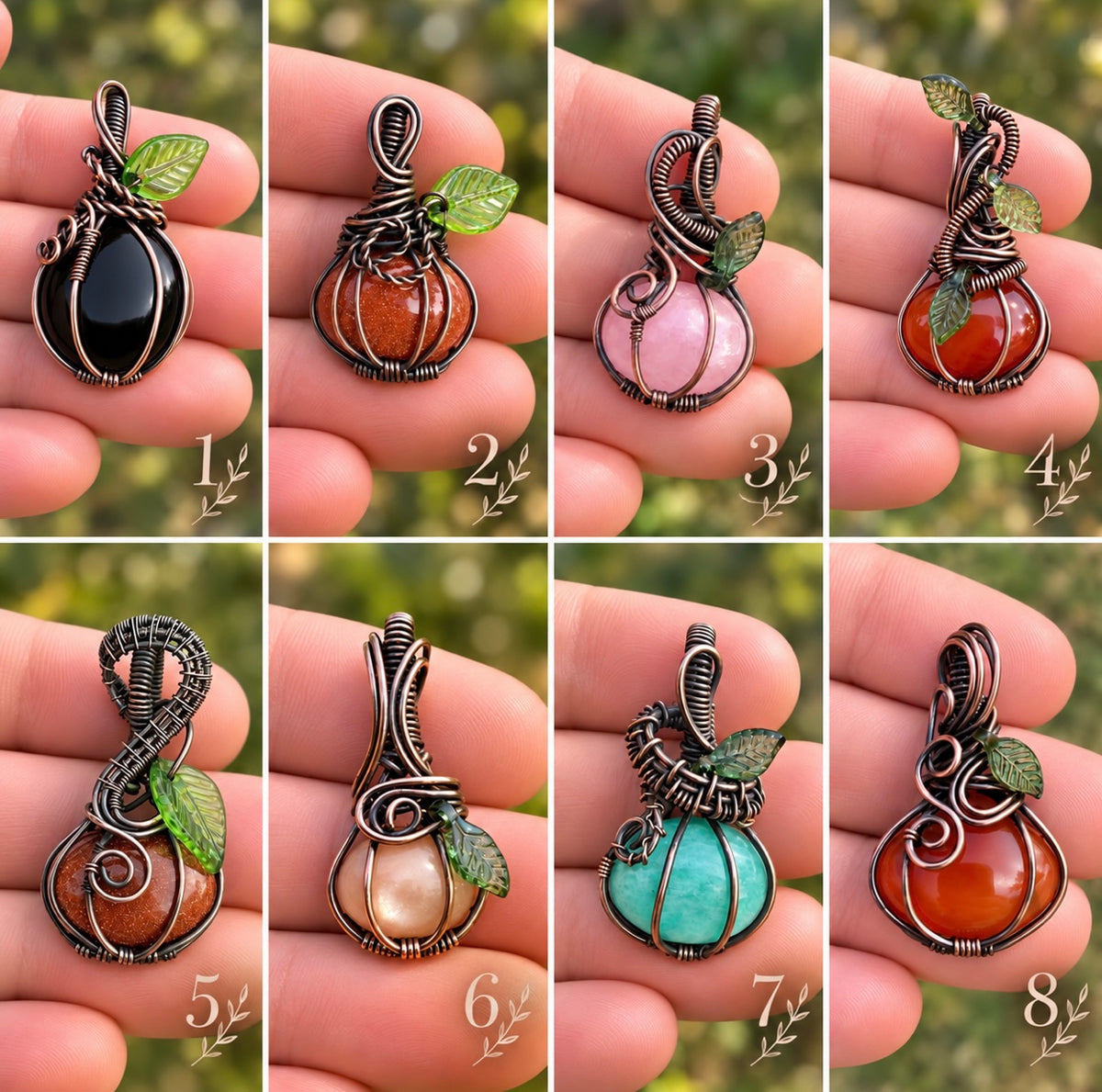 Pumpkin Pendants