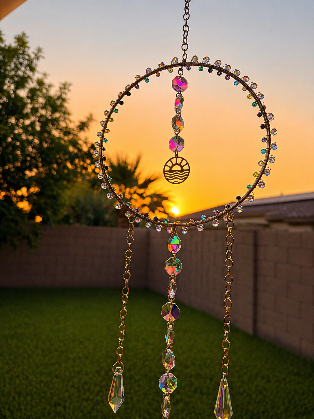 Sunset Tides Suncatcher