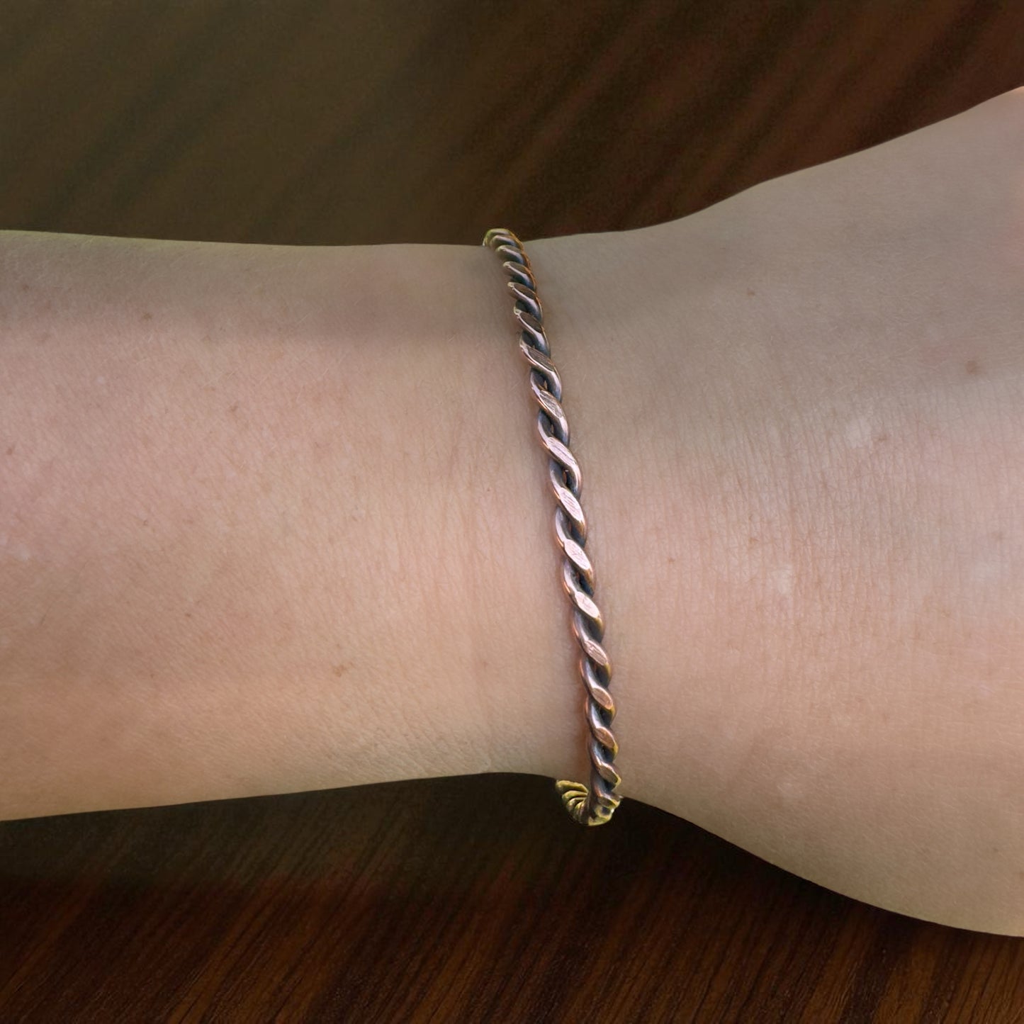 Adjustable Pure Copper Bracelet