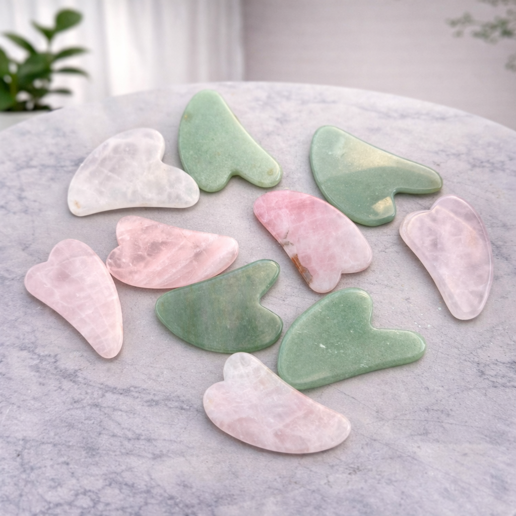Crystal Gua Sha Facial Massage Tool