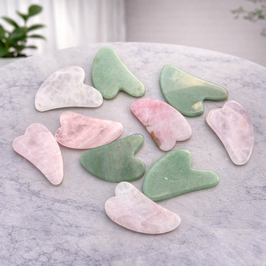 Crystal Gua Sha Facial Massage Tool