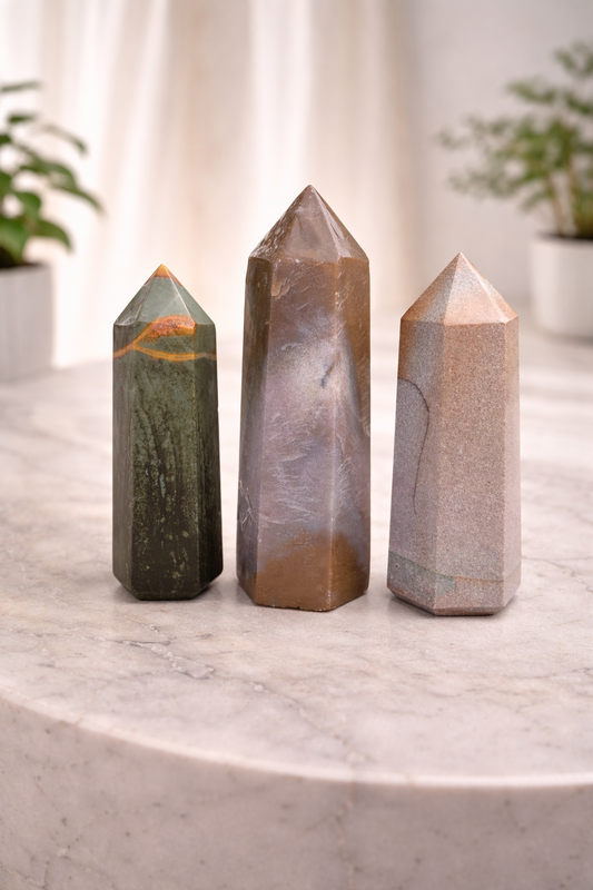 Polychrome Jasper Towers