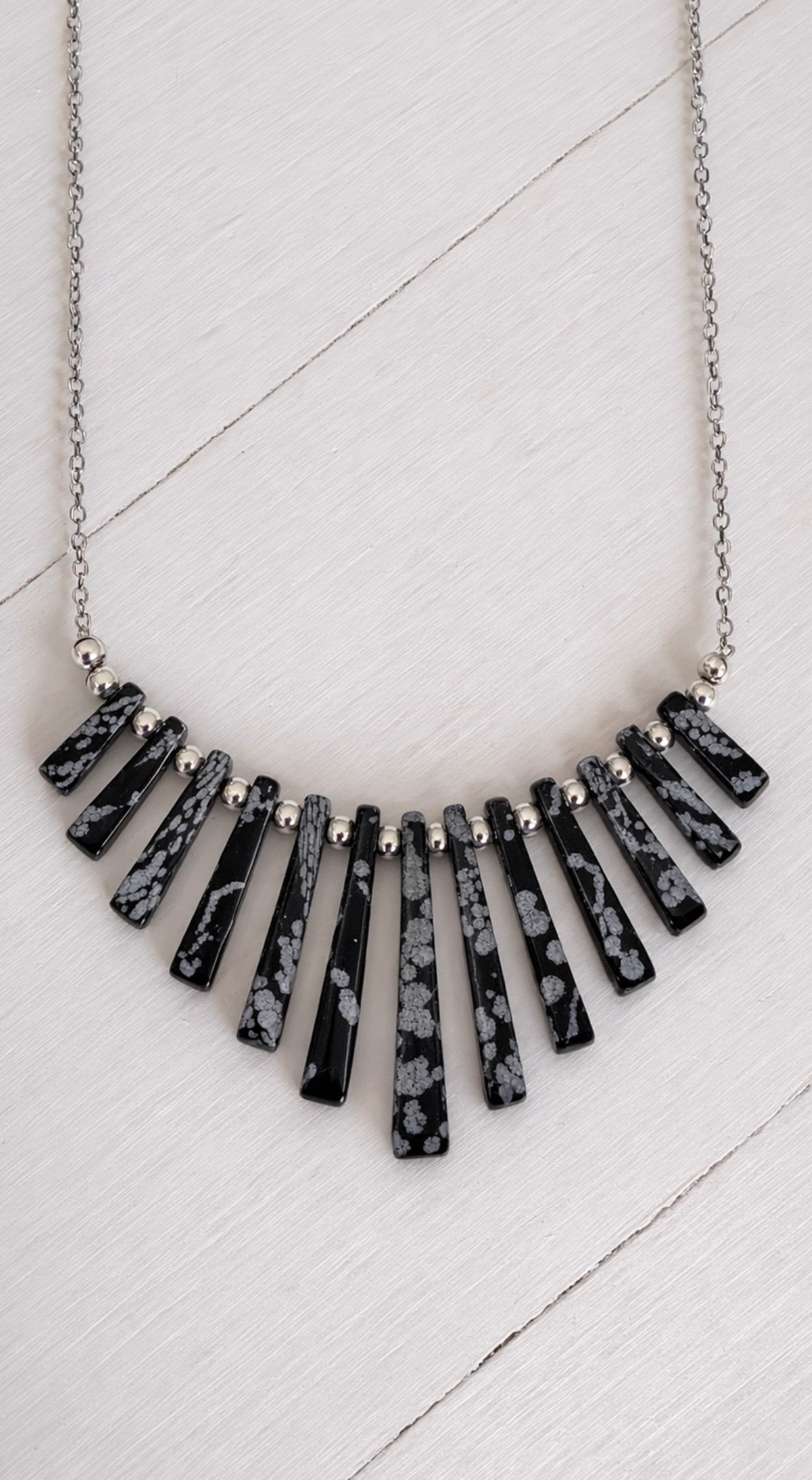 Radiant Earth- Fan Necklace Collection