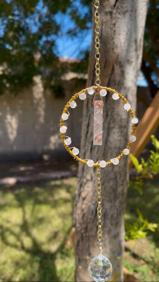Selenite Suncatcher