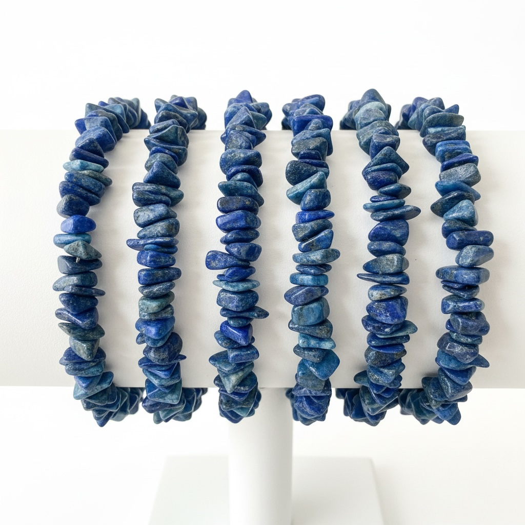 Lapis Chips Bracelet