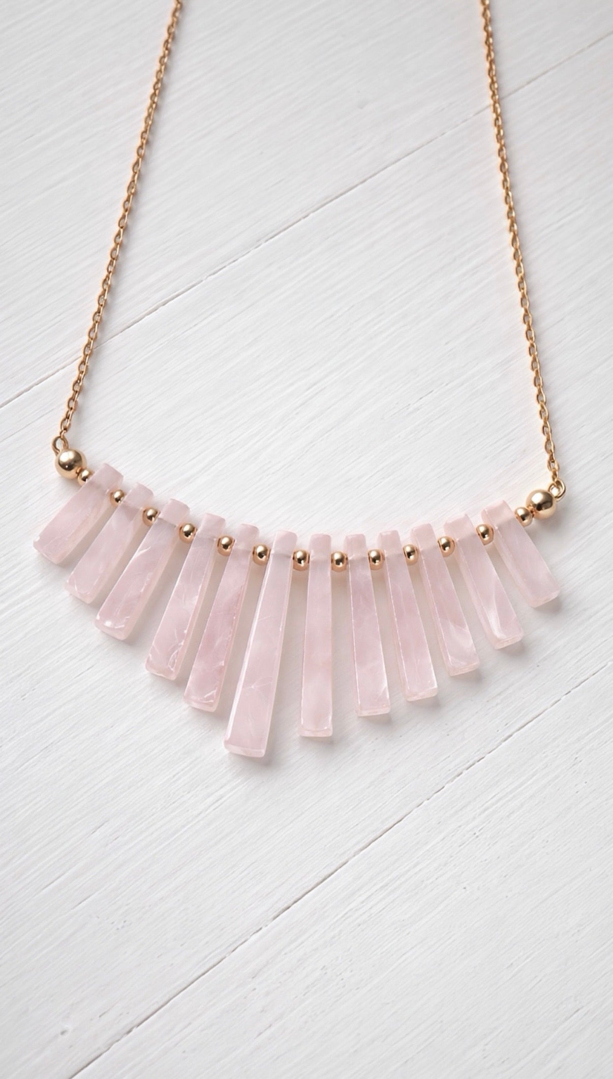 Radiant Earth- Fan Necklace Collection