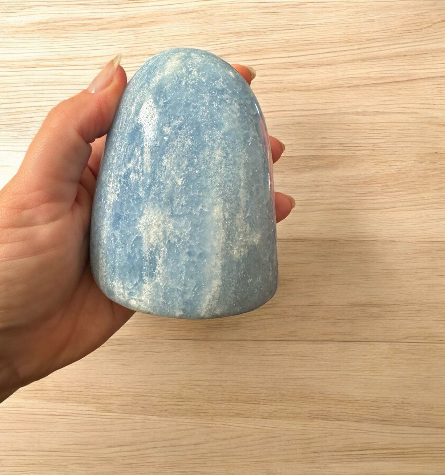 Blue Calcite Freeform