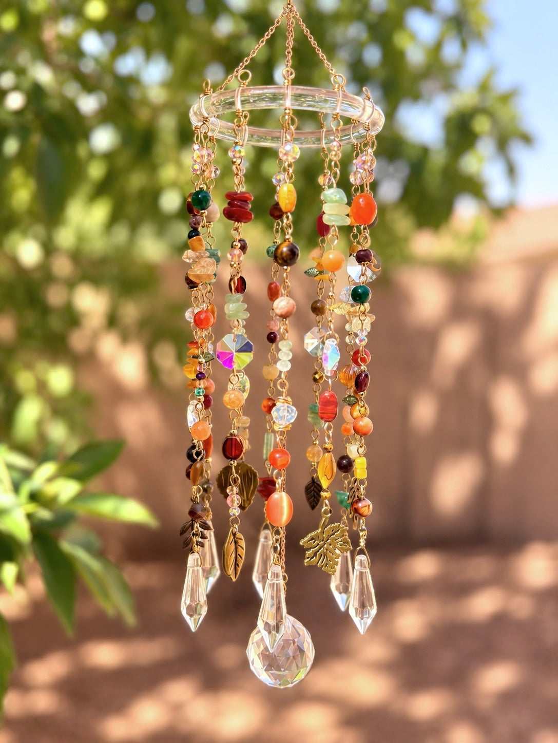 The Whispering Woods Suncatcher