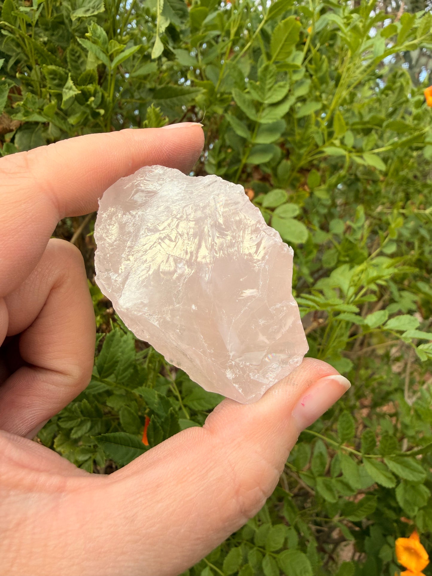 Raw Rose Quartz Chunks