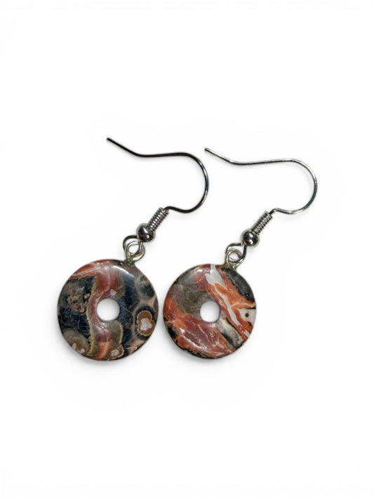Leopardskin Jasper Earrings