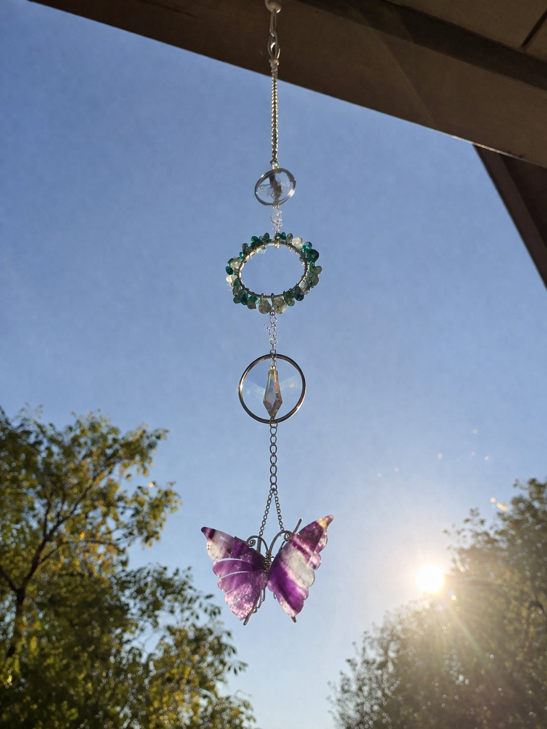 Customized memorial sun catcher