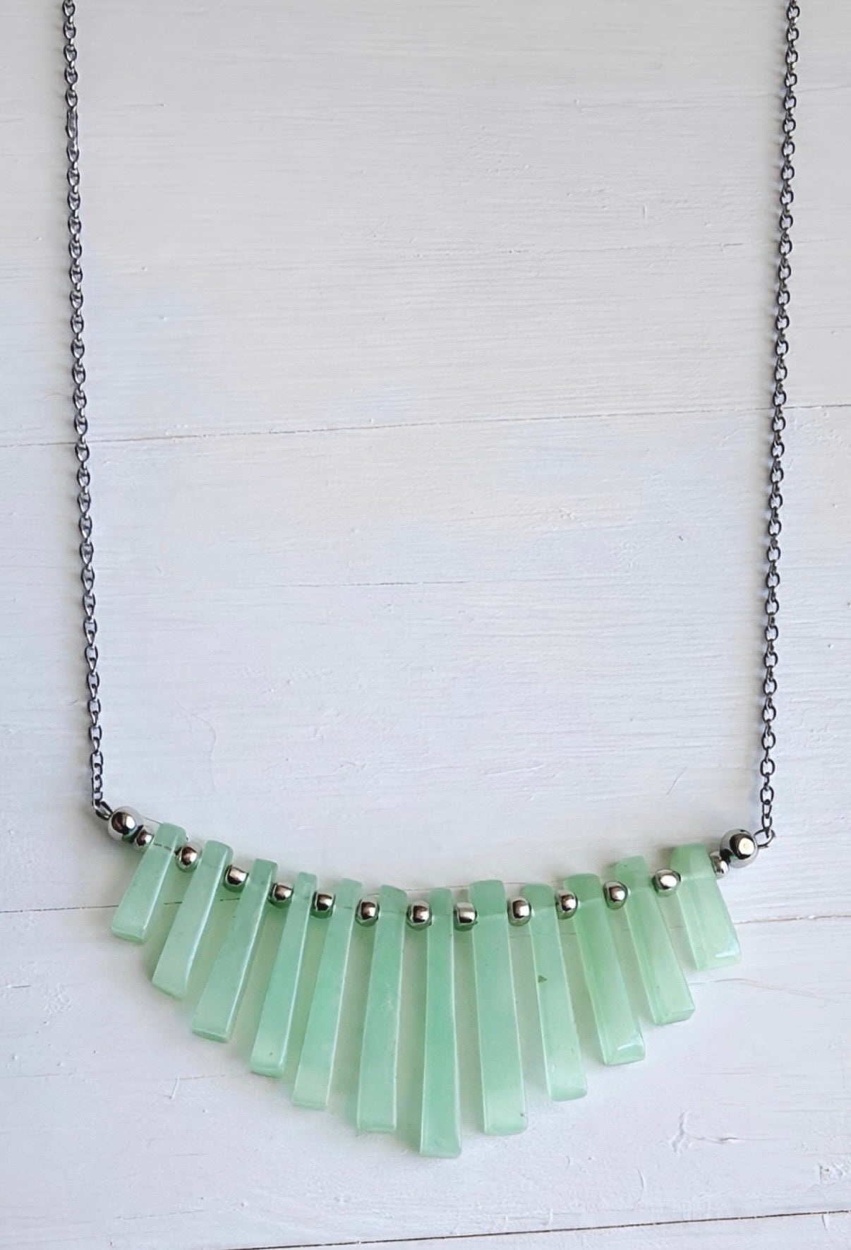 Radiant Earth- Fan Necklace Collection