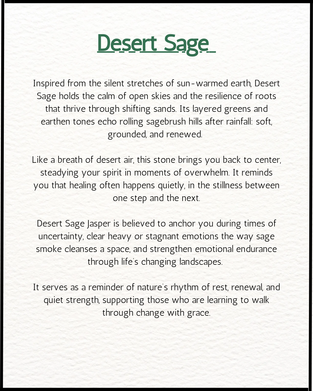 Desert Sage