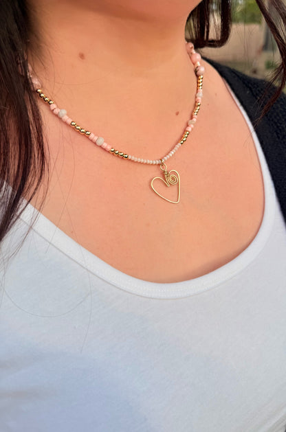 Pretty in Pink Necklace