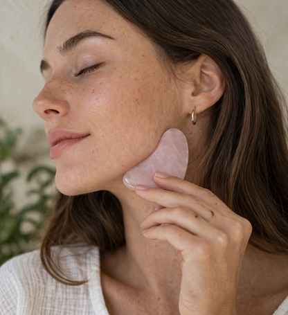 Crystal Gua Sha Facial Massage Tool