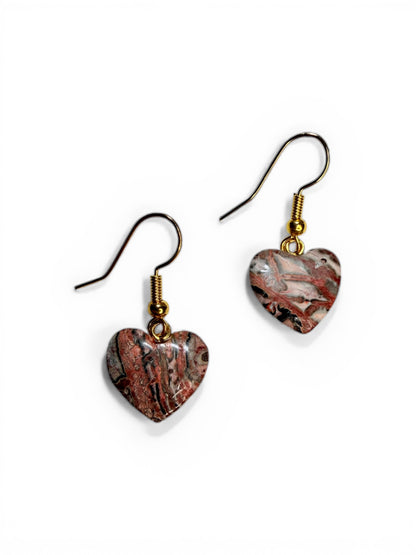 Leopardskin Jasper Earrings