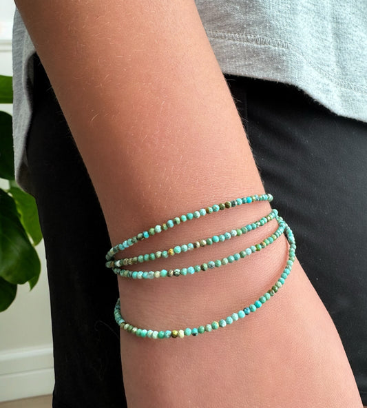 Magnetic 2-in-1 Turquoise Wrap