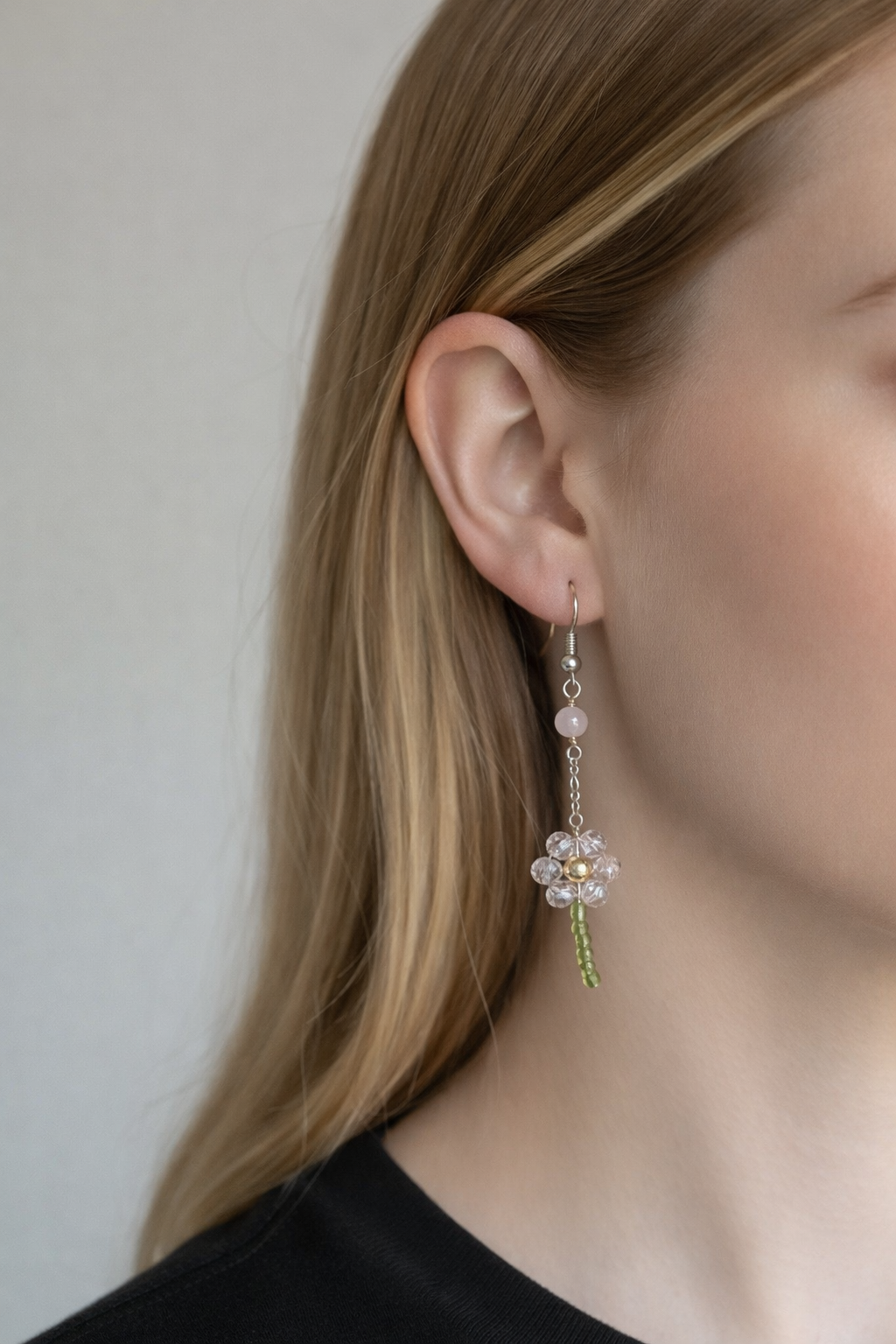 Cherry Blossom Flower Earrings