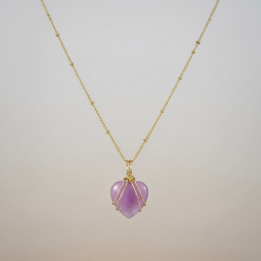 Minimalistic Wire Wrapped Hearts