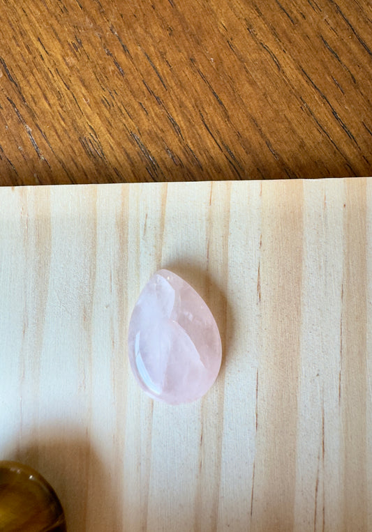 Rose Quartz Raindrop Magnet