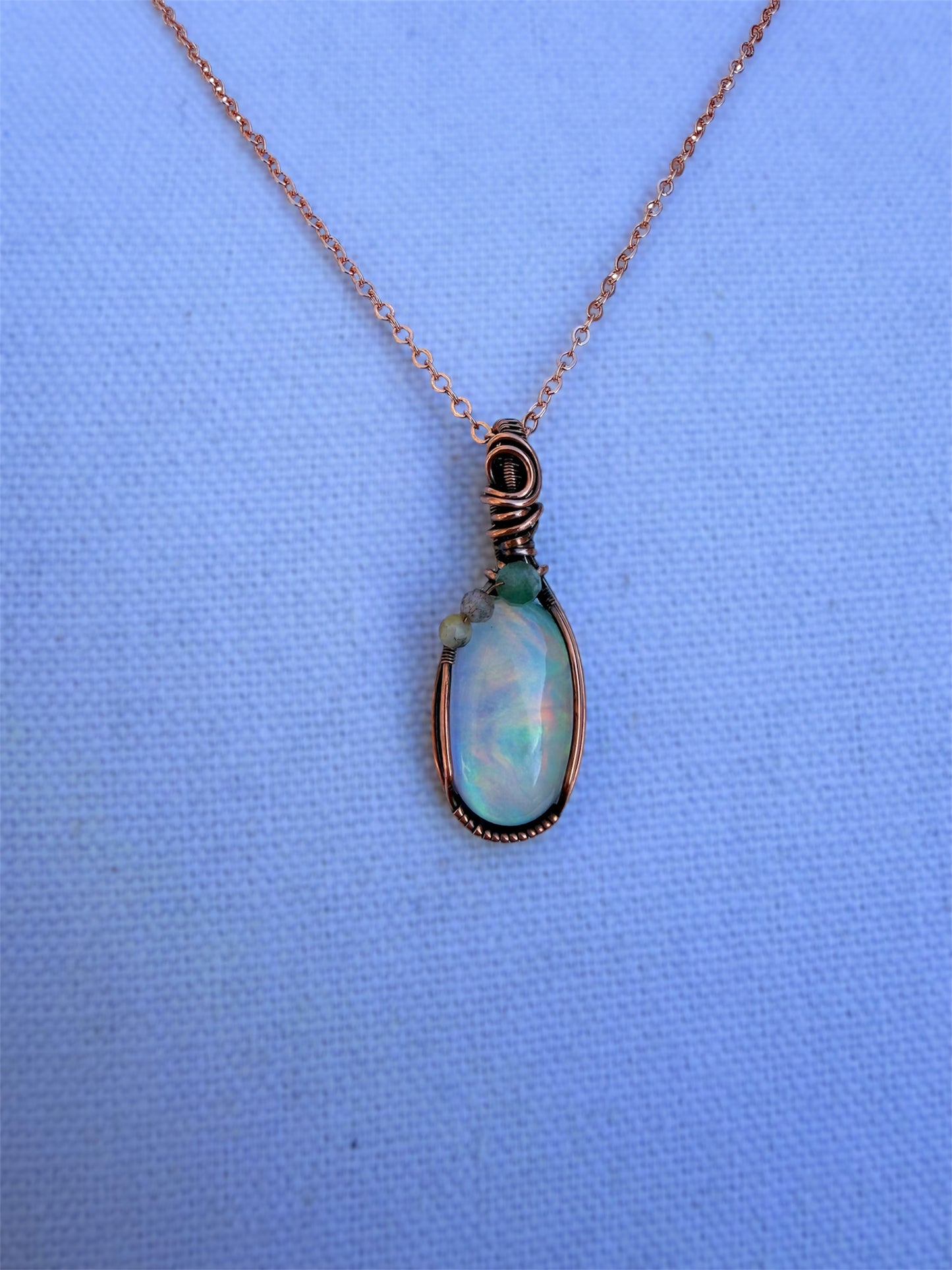 Aura Opal Doublet Pendants