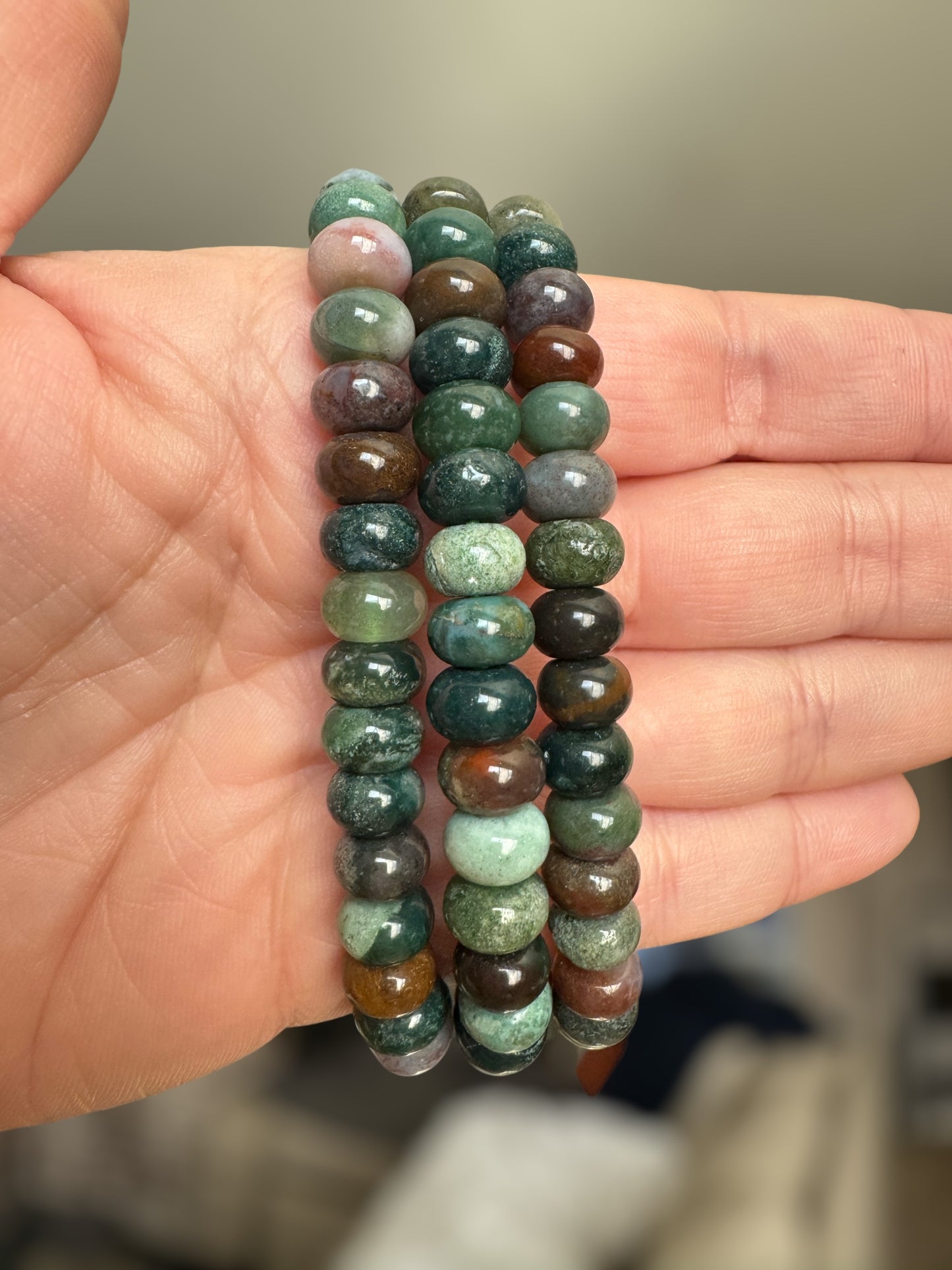 Indian Agate Bracelet