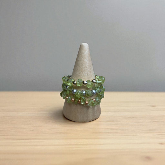 Peridot Stretch Ring