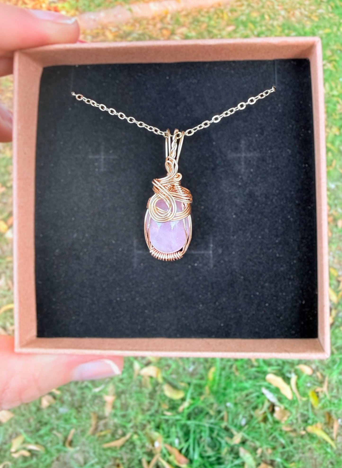 Gentle Reset- Mini Wire Wrapped Necklace