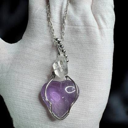 Divine Connection- Wire Wrapped Pendant