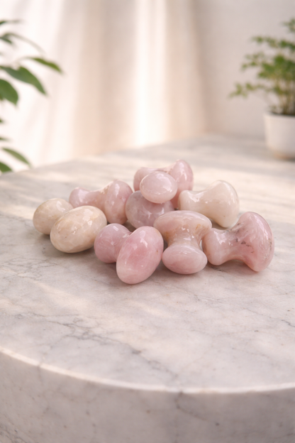 Rose Quartz Gua Sha Massage Tool