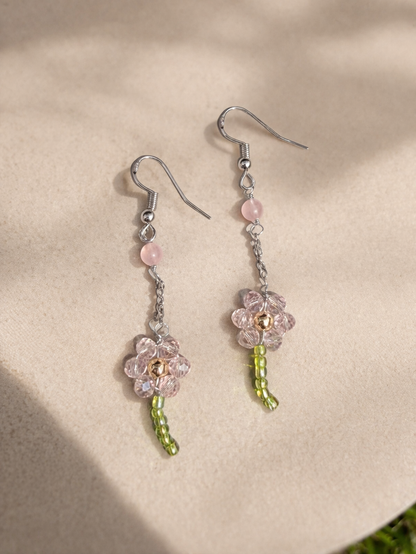 Cherry Blossom Flower Earrings