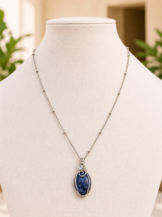 Blue Azure Necklace