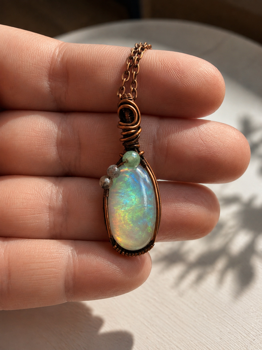 Aura Opal Doublet Pendan