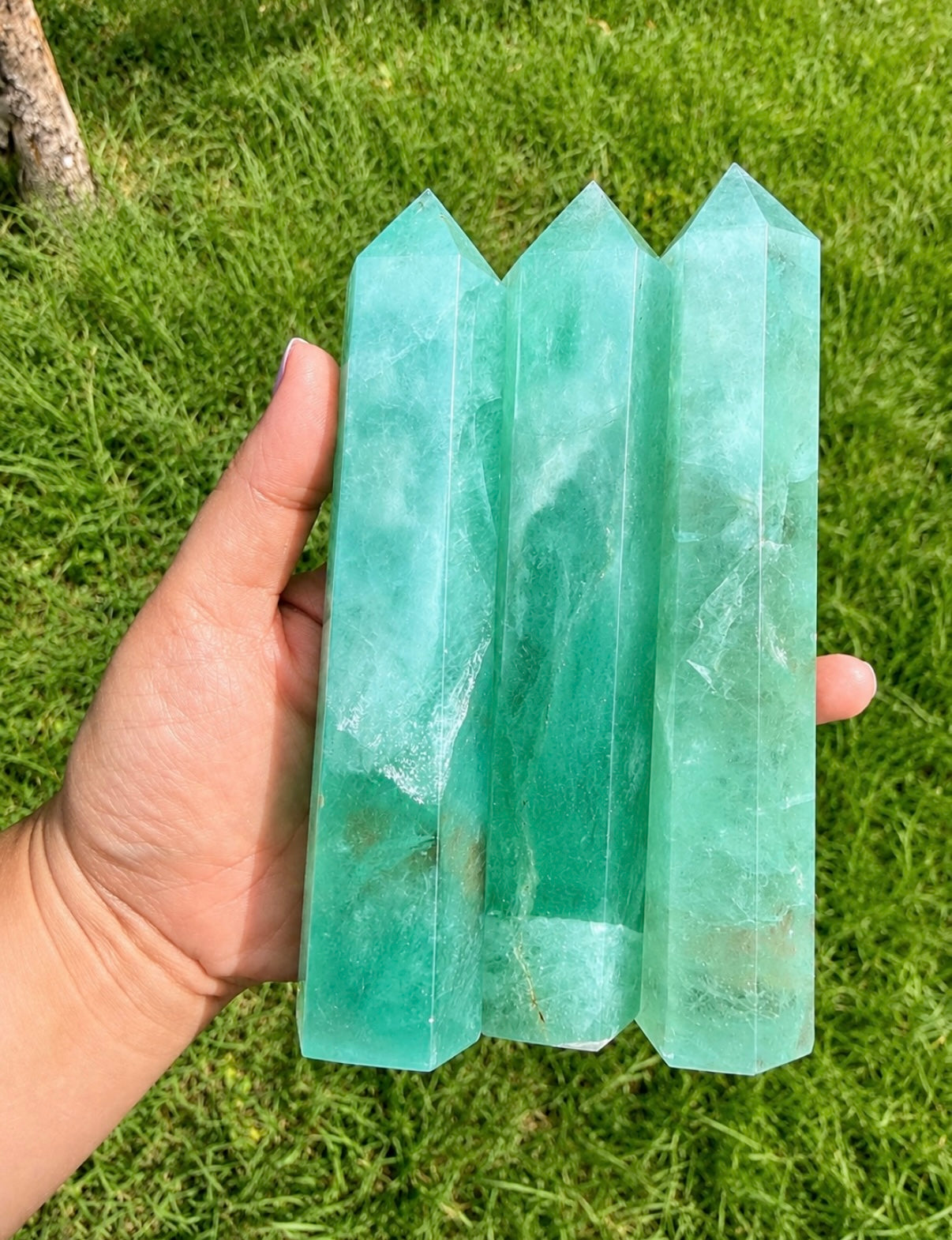 Green Fluorite Towers