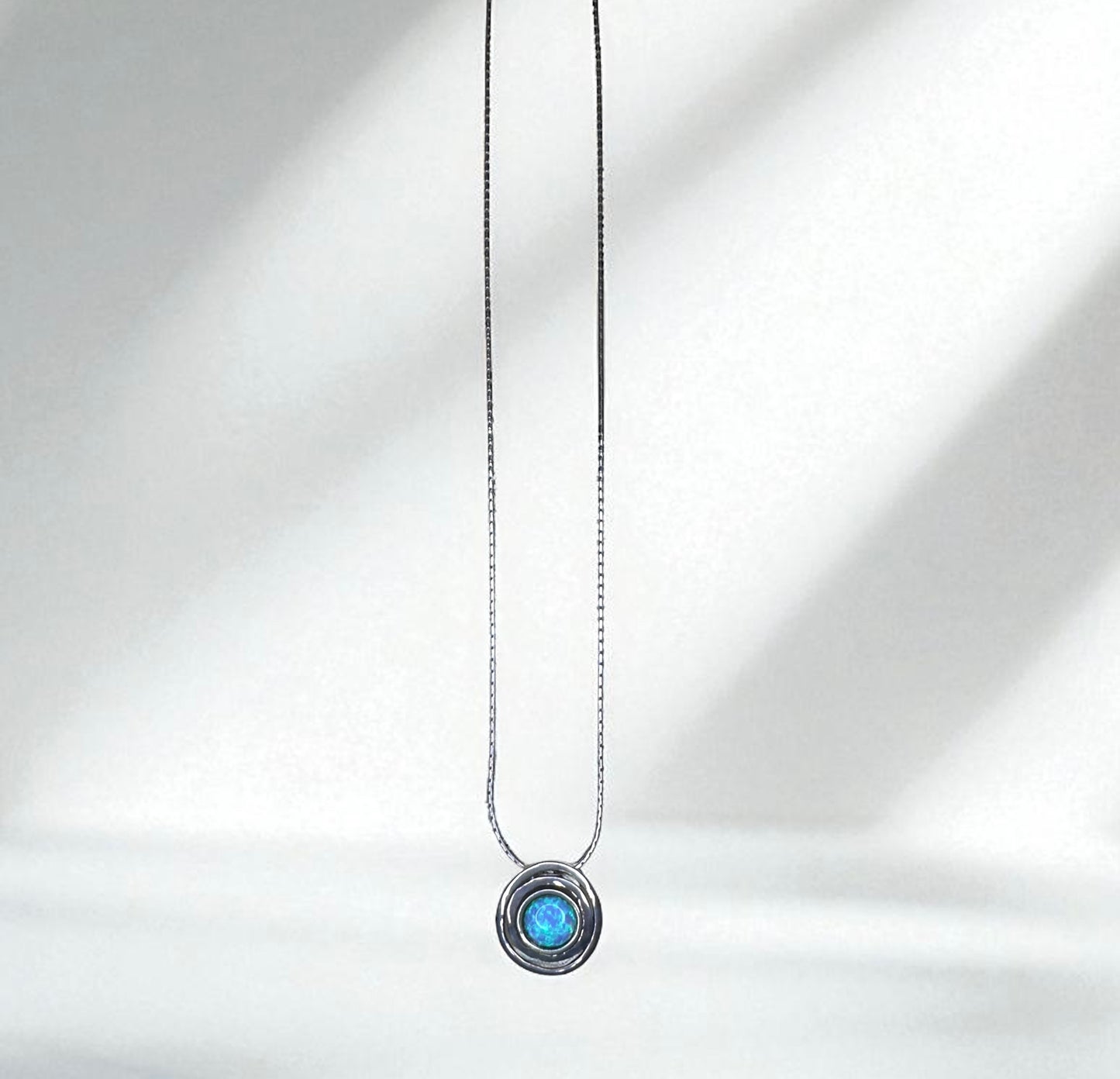 Bili Of Tel Aviv Sterling Silver Opal Necklace