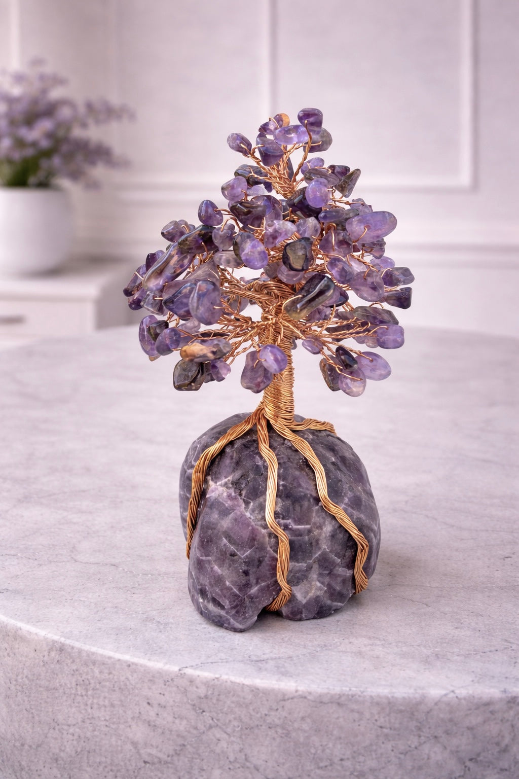 Amethyst: Tree of Calm & Protection