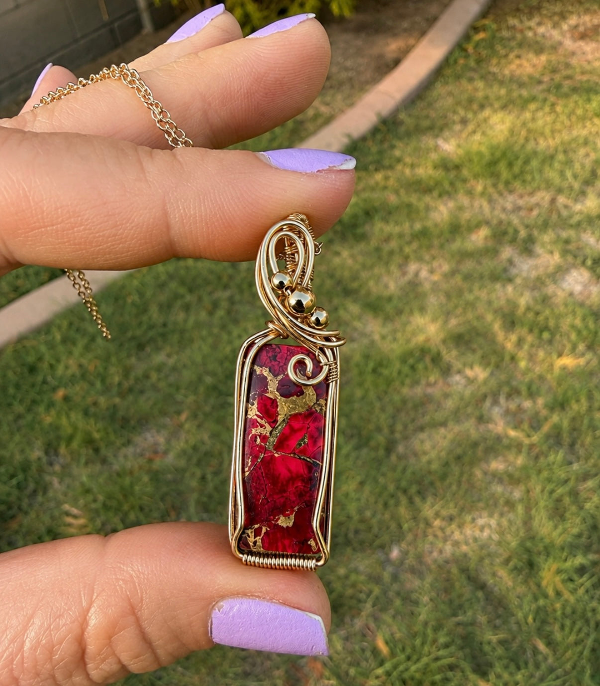 Ruby Pendant