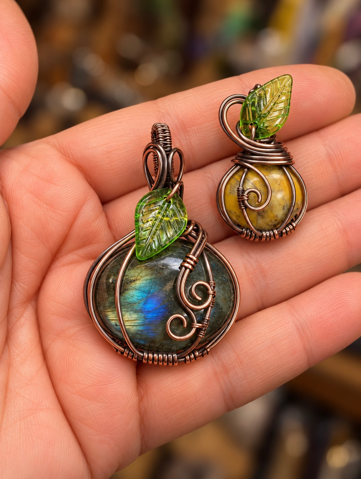 Pumpkin Pendants