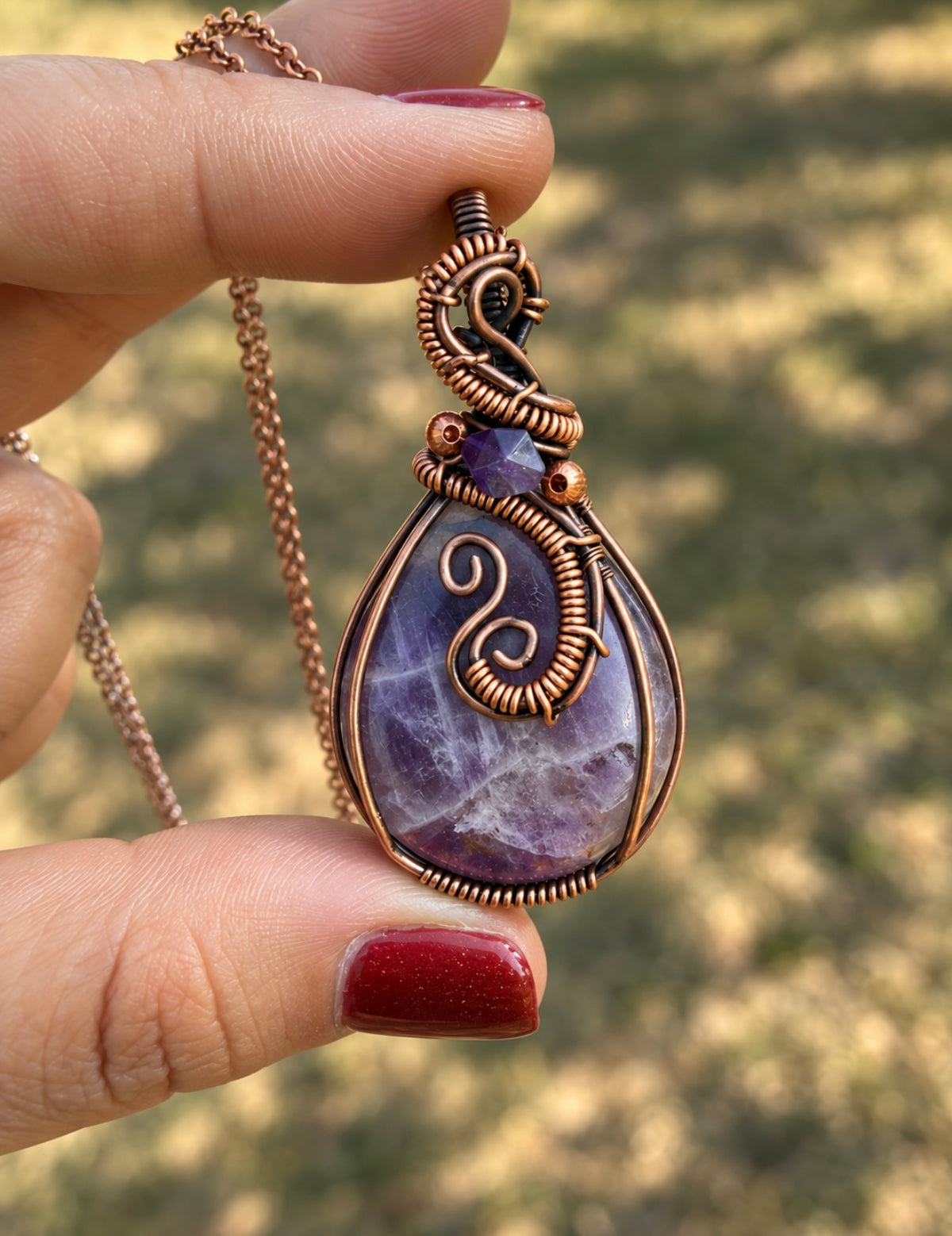 Amethyst Pendants