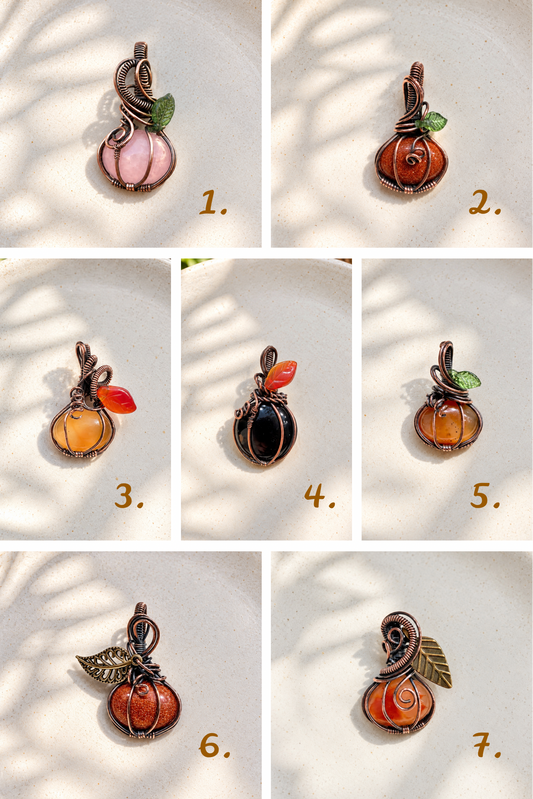 Pumpkin Pendants
