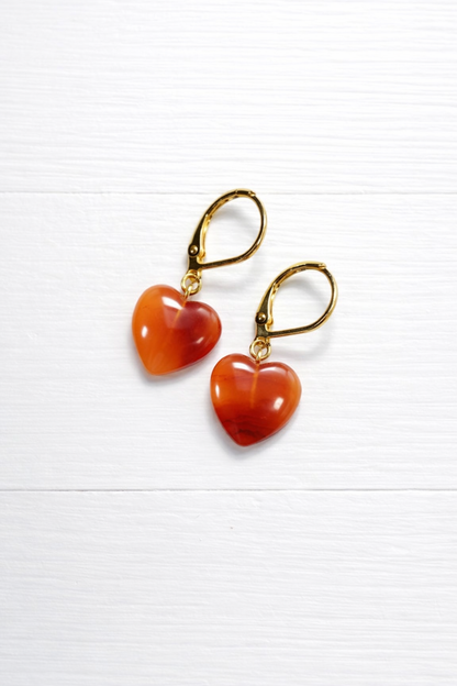 Strawberry Quartz Earrings