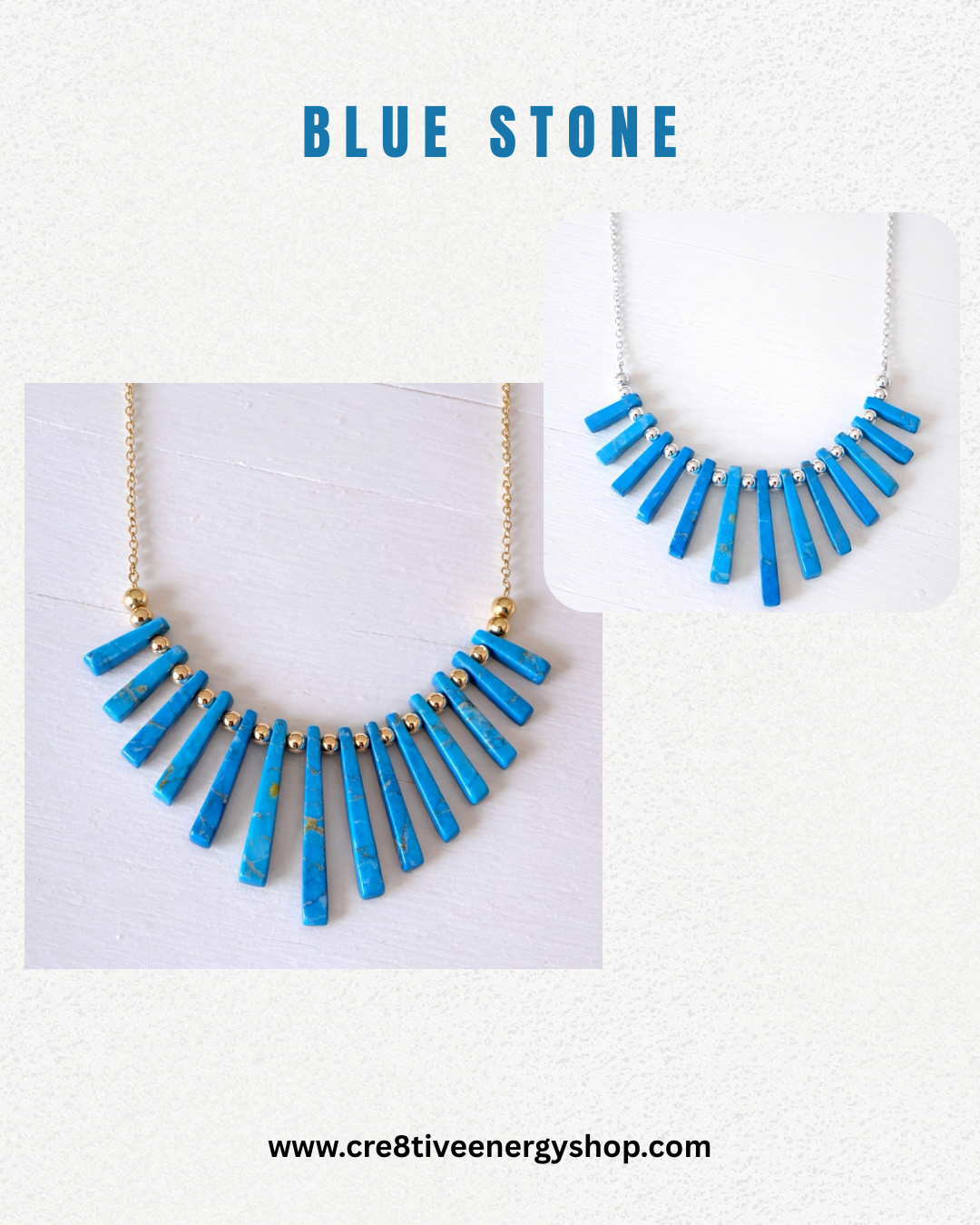 Radiant Earth- Fan Necklace Collection