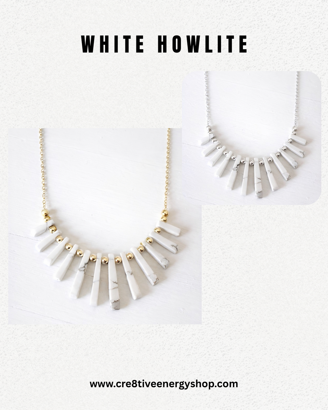 Radiant Earth- Fan Necklace Collection