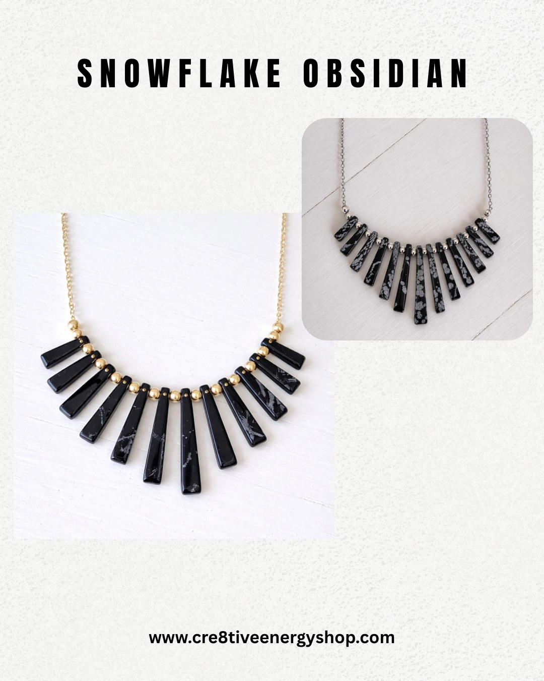 Radiant Earth- Fan Necklace Collection