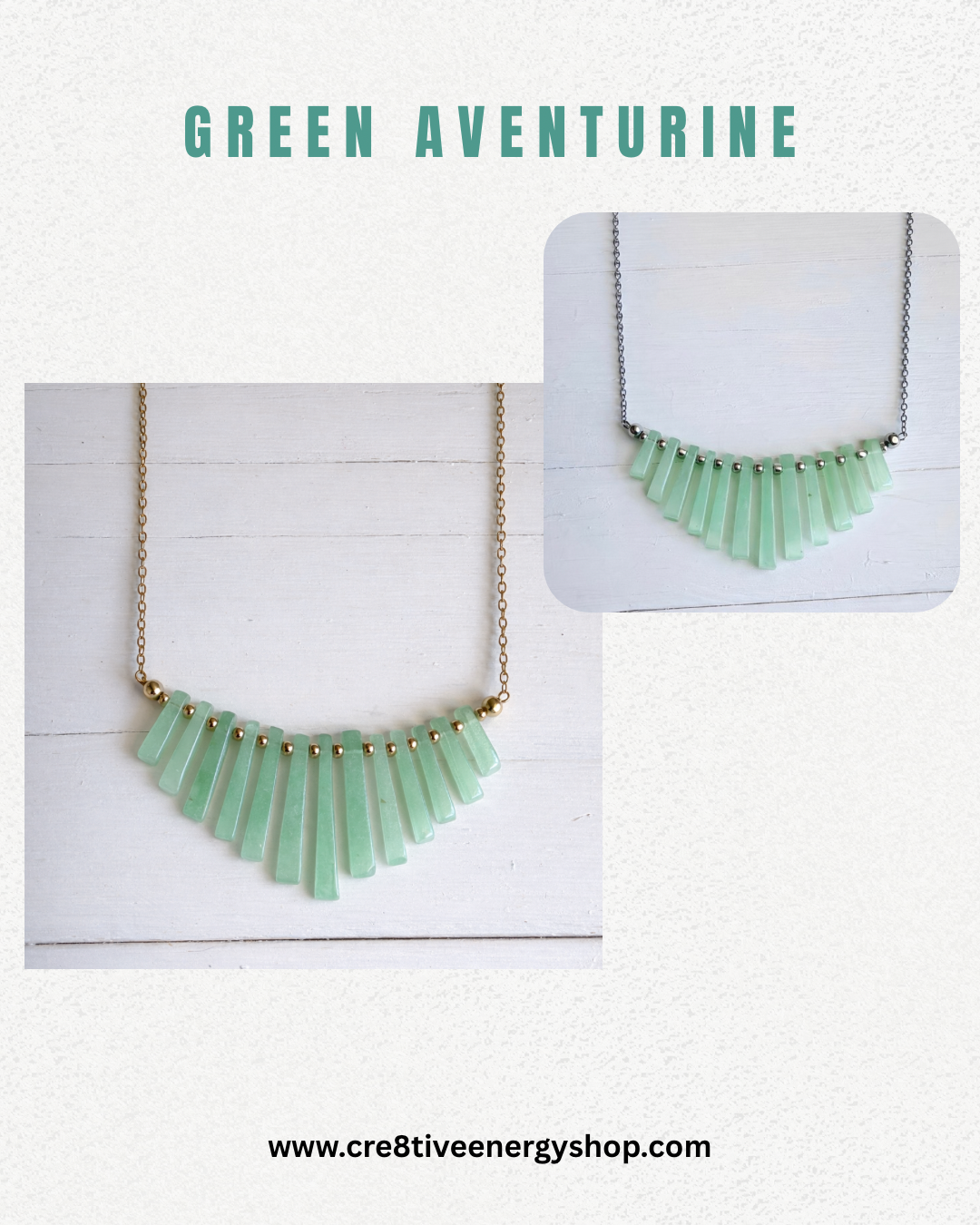 Radiant Earth- Fan Necklace Collection