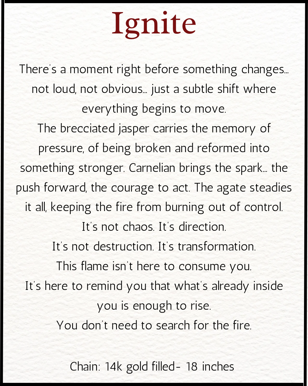 Ignite Pendant